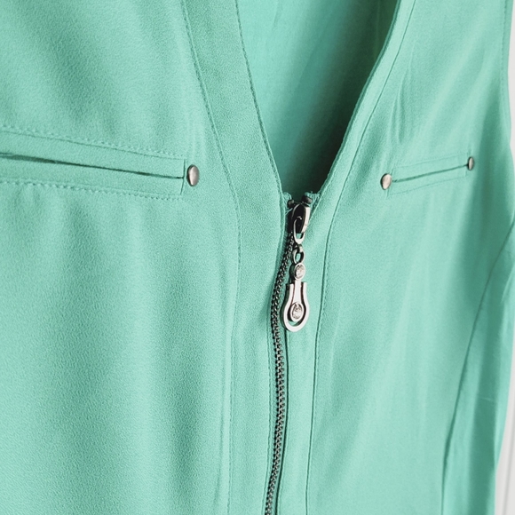 Green Blouse M - Picture 3 of 5